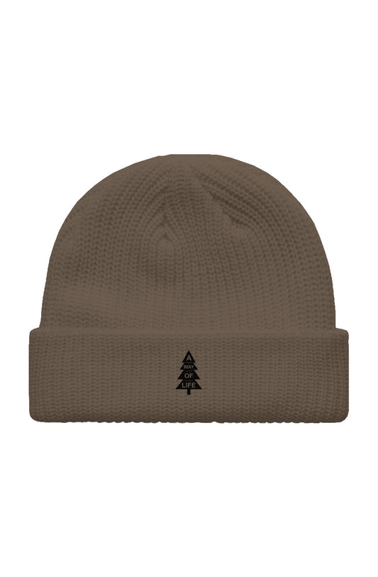 Fisherman Beanie walnut way of like kuntree