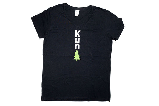 Black KunTree V-neck