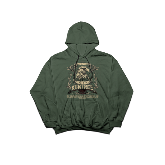 Kuntree Freedom Eagle hoodie Army