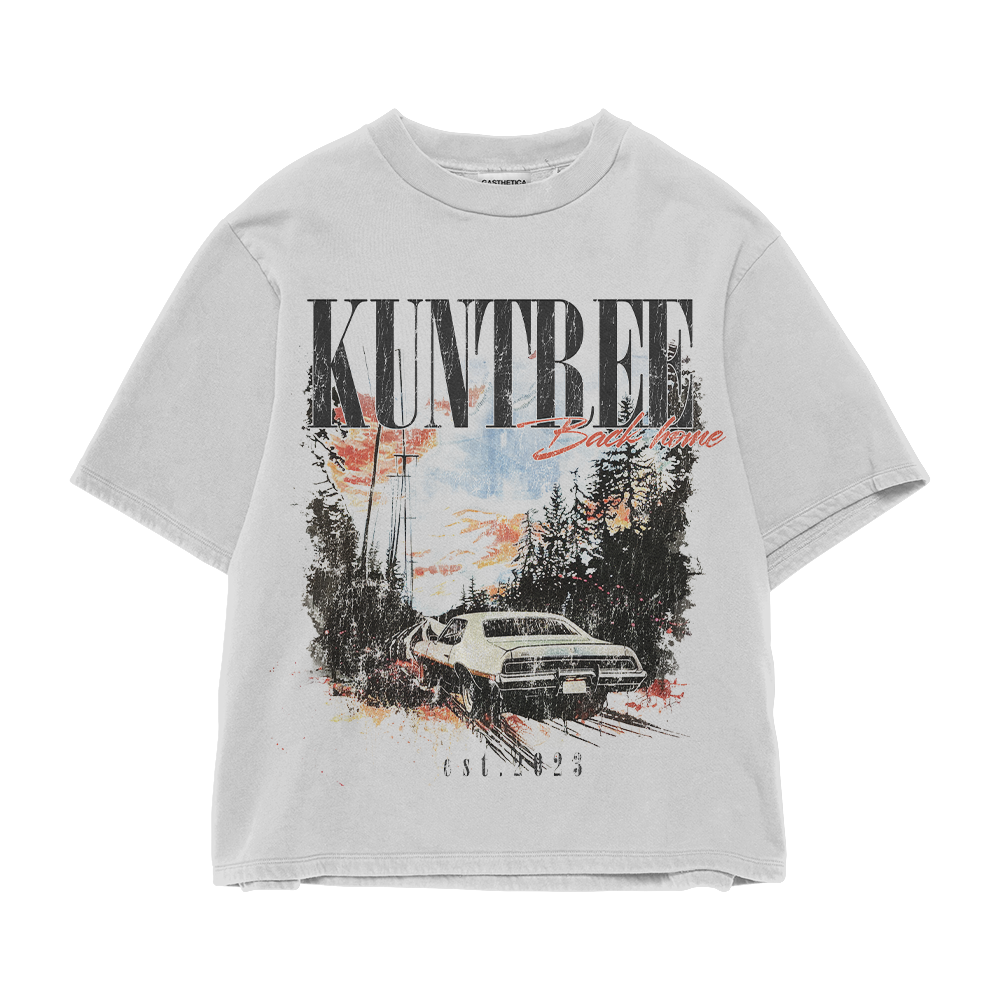 Kuntree Road Tee white