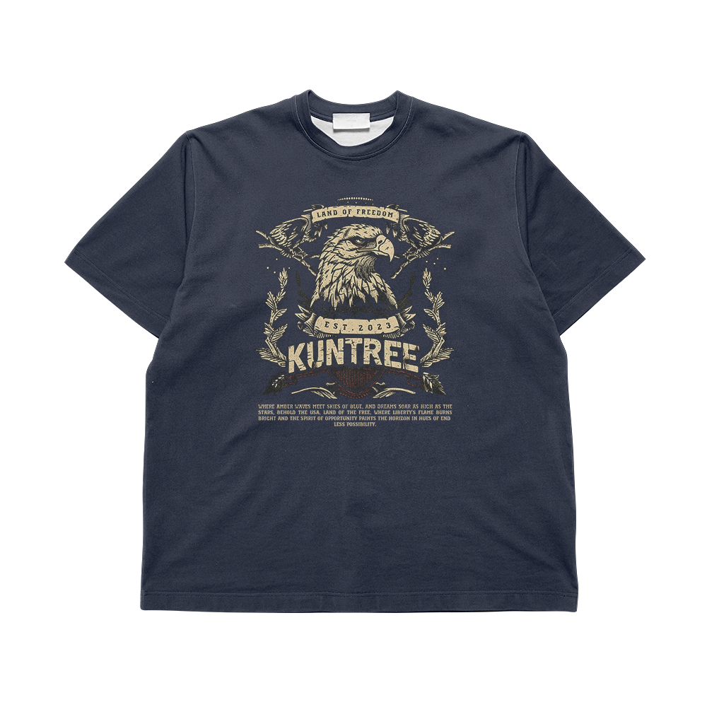 Kuntree Freedom Eagle Tee Navy