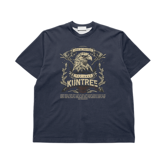 Kuntree Freedom Eagle Tee Navy