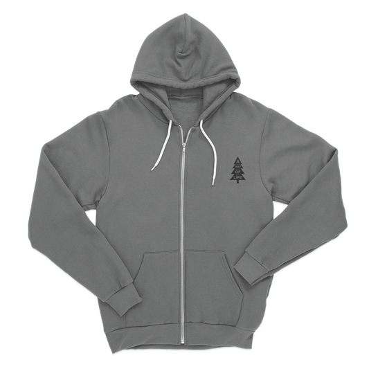 Kuntree logo storm zip hoodie